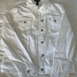 White Jean Jacket